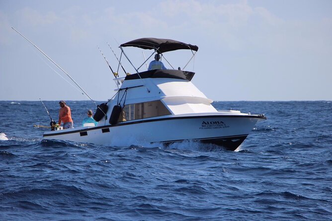 Private fishing charter Bertram 31ft 6 pax max if you don't fish you don't pay - Crew style: fast work, limited teaching, and why names matter