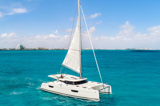 Private Luxury Catamaran Cancun to Isla Mujeres | For up to 30 pp - Price and group size: when this feels like a smart deal