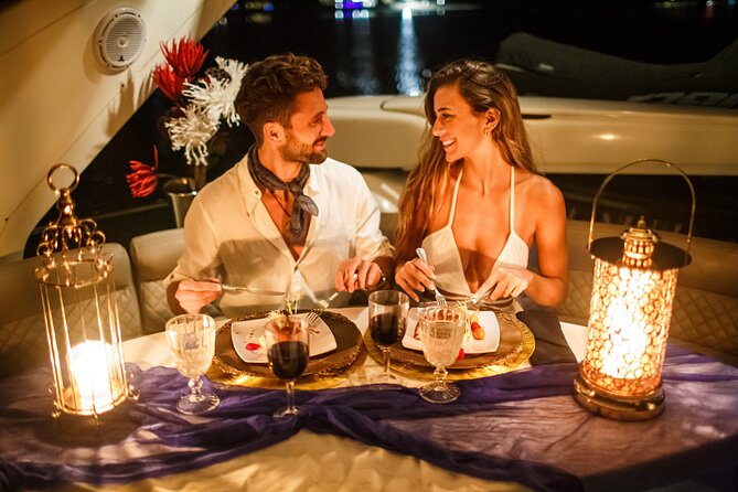 Private Luxury Sunset Dinner Cruise – 51' Leopard Yacht in Cancun - Choosing your route around Puerto Cancún and Isla Mujeres