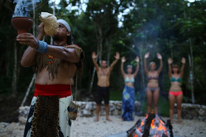 Private or Shared Temazcal Unique Mayan Ritual from Cancun - After the stones: cold bath, then a fruit-and-water style refill