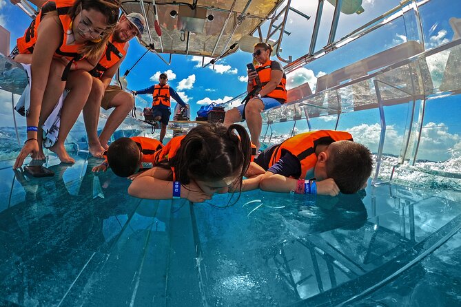 Private Tour Isla Mujeres excursion in Transparent Boat - Price and value: $404.96 per group can be fair or frustrating