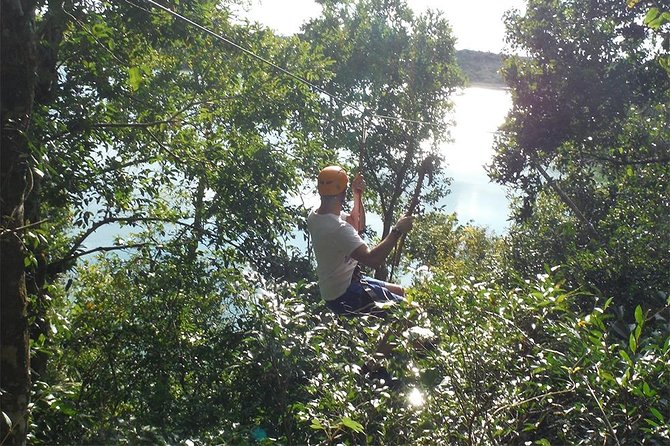 Private Tour: Jungle Adventure at Punta Laguna Nature Reserve - Ziplining through the jungle canopy: the thrill part with real surroundings