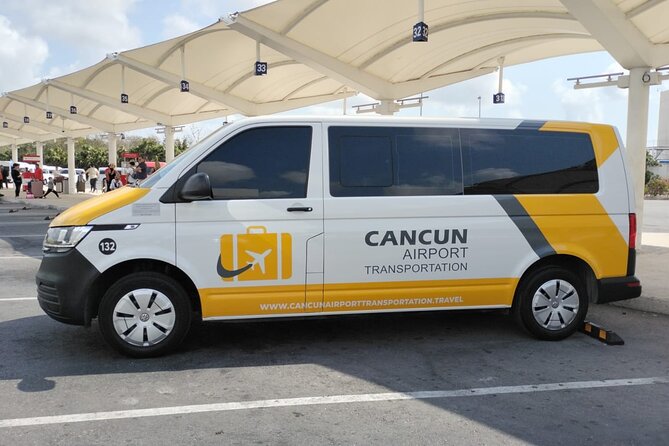 Private Transfer from Cancun Airport to Akumal - Your vehicle: A/C comfort in a van built for real luggage