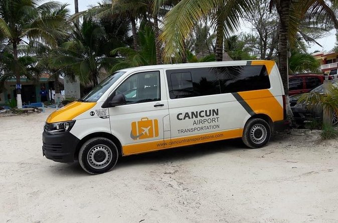 Private Transfer from Cancun Airport to Puerto Morelos - Inside the Toyota Hiace-style van: space, comfort, and baggage rules