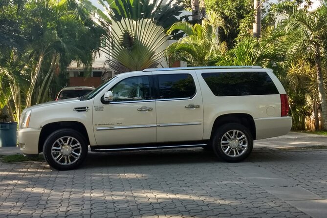 Private Transportation by SUV from the Airport to Cancun Hotel Zone - Meeting Your Driver: banner, mobile ticket, and the fastest way to get moving