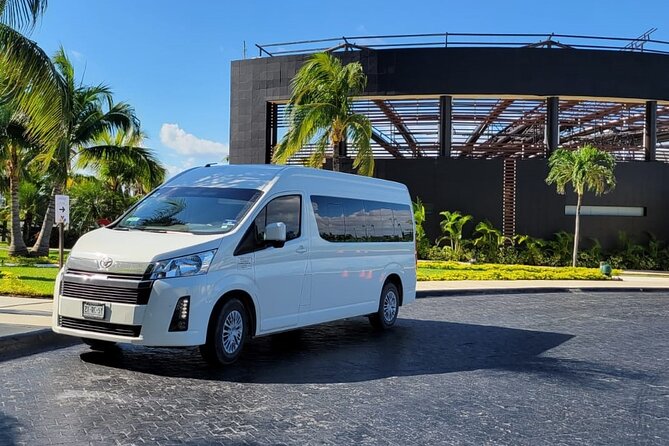 Private Transportation from Cancun Airport to Tulum - The ride itself: an air-conditioned van or SUV with water and USB power