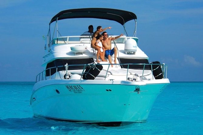 Private Yacht - 46 ft SeaRay Cancun Bay Snorkel 23P4 - What you get included vs. what you’ll pay for