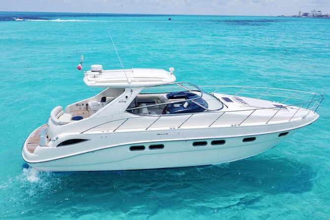 Private Yacht Rental in Cancun - Playa Norte time: where the party is, and where you can still relax