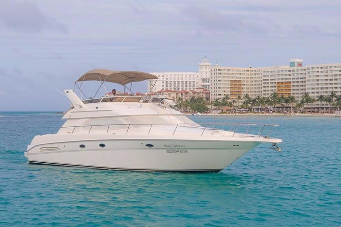 Private Yacht Rental Sea Ray 46ft Cancun 23P3 - Good weather, plus the rare hiccup scenario