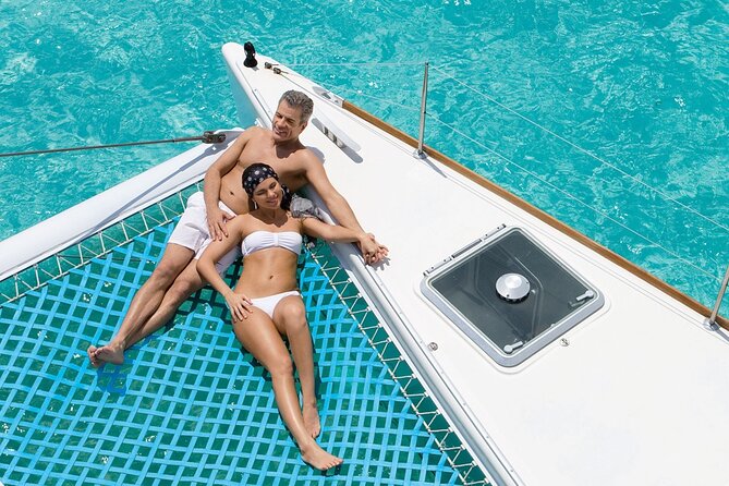 Puerto Morelos Secret Sandbar Catamaran Sail - Secret Sandbar: the main event for nervous swimmers and kids