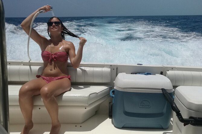 Rent a Private Yacht or Boat for 4 hrs from Playa Mujeres -SR55H4 - Crew quality: Anastacio, Nino, and the smooth service vibe