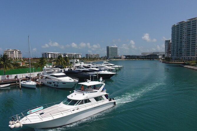 Rent a Private Yacht or Boat for 4 hrs from Playa Mujeres -SR55H4 - The 4-hour timeline: cruising, Isla Mujeres time, and snorkel breaks