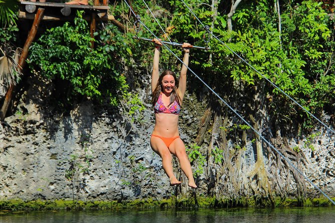 Riviera Maya Snorkeling Adventure: Lagoon, Cenotes Open & Cavern - Open Cenote with Ziplines and a 12ft Jump: The Most Action-Forward Stop