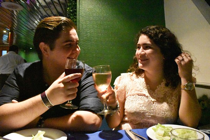 Romantic Dinner in the Spanish Galeon with Sax in Cancun. Lobster & Beef menu. - Live sax music and the drink setup you’ll feel during dinner