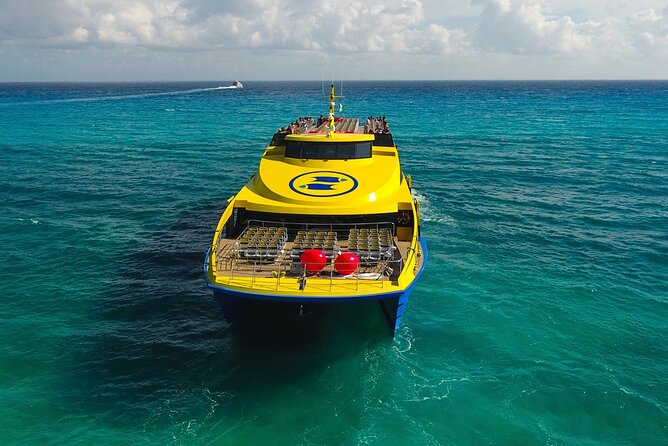 Round Ferry Transfer from Tortugas to Isla Mujeres - Where You Catch the Ultramar Ferry on Kukulcán Boulevard