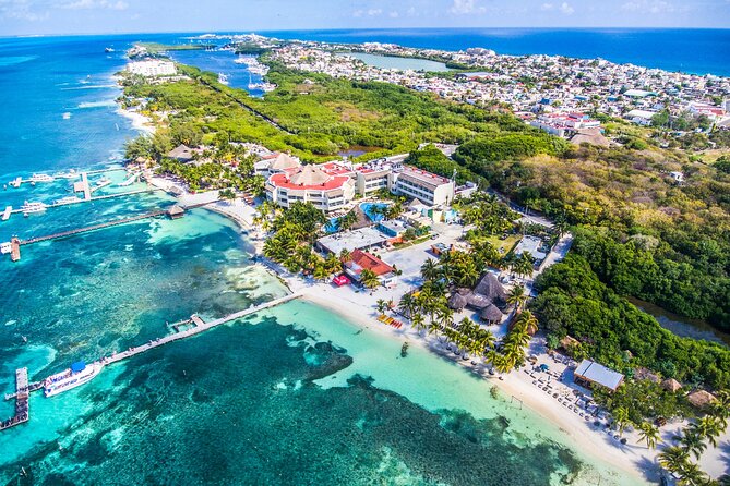Round Trip Ferry to Isla Mujeres from Cancun - The Ultramar Ride: AC Comfort, Stable Motion, and a Windy Upper Deck