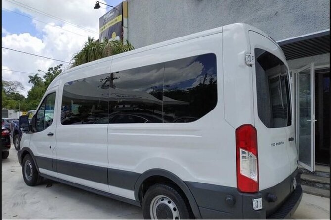 Round trip transfer (Cancun area) - The Nichupté lagoon drive you’ll notice right away