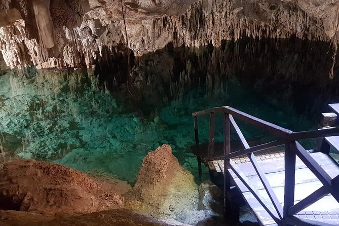 Route of the cenotes (ZAPOTE) - Grandfather Che Che: ATV route options and a zip-line into the water