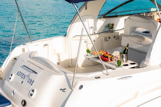 SeaRay 43ft Isla Mujeres, Snorkelling and more!! - From Aquatours Marina to Nichupté Lagoon: The Calm-Start Part