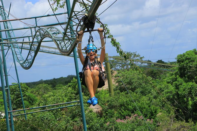 Selvatica Adventure Park ATV and Ziplines in Cancun and Riviera Maya - Tarzania zipline coaster: coaster thrills, jungle backdrop