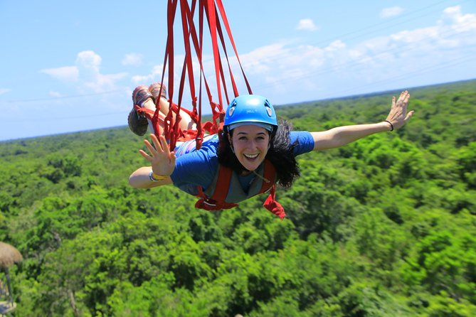 Selvatica Park Ziplines, Cenote, and ATV Tour From Cancun and Riviera Maya - Tarzania and the Rollercoaster-Style Experience