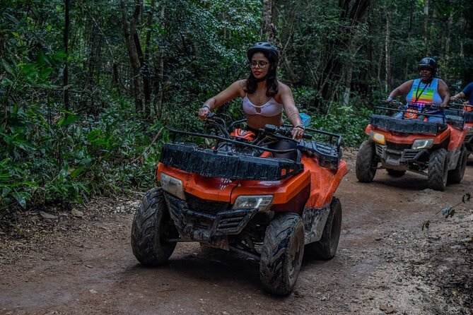 Shared ATV's and Zip Lines and Swimming in a Real Cenote. - Getting there: pickup timing and the one-hour transfer reality