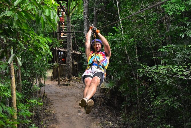 Single ATV, Horseback Riding, Ziplines and Cenote Swim - ATV, Ziplines, Horseback, Cenote: the one-ticket combo that works