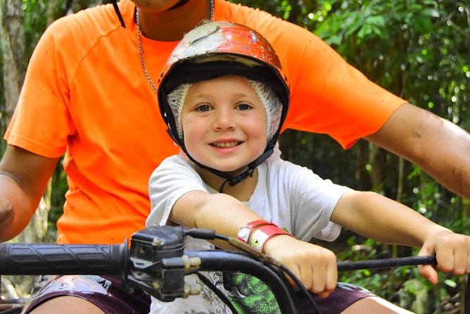 Single ATV, Horseback Riding, Ziplines and Cenote Swim - Lunch after the action: tortillas, taquitos, salsas, and fruit water