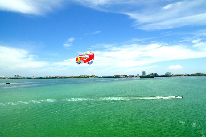 Skyrider Parasailing Tour with Panoramic View of Cancun - How High Are You Going? Heights That Change the Way Cancun Looks
