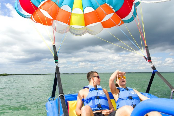 Skyrider Parasailing Tour with Panoramic View of Cancun - The Views You’ll Get: Nichupte Lagoon From Above