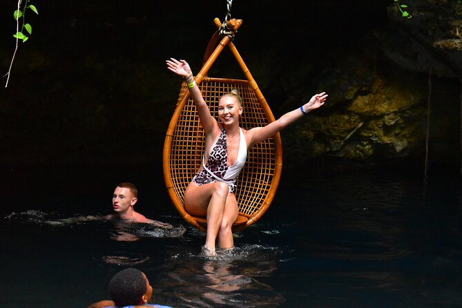 Small Group Explore 3 Secret Cenotes with Tequila Tasting - The Midday Route: La Ruta de los Cenotes (Zipline and Jump Platform)
