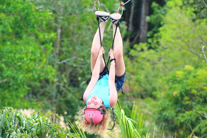Solo ATV 4 Ziplines, Lunch, Transportation and Tequila Tasting - Cenote Time, Towels, and Water Shoes (If You Add It or It’s Included)