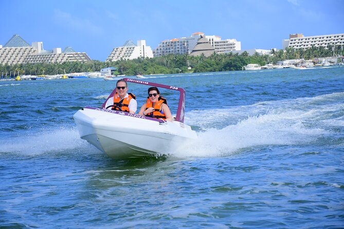 Speedboat and Snorkeling in Cancun with Mayan Ceremony & Tasting - Safety briefing (15 minutes): quick training before you drive