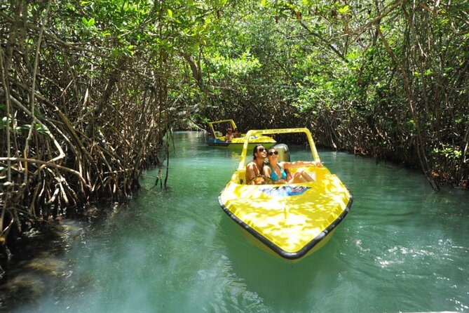 SpeedBoat Jungle Tour + Snorkel Experience in Cancun - Where You Meet in Cancun: Marina Chac Chikm and the Hotel Zone start
