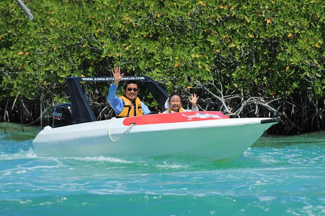 Speedboat Tour with Snorkeling in Cancun – Drive Your Own Boat! - Drive Your Own Speedboat Across Nichupté Lagoon