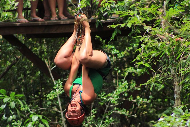 The best ATVs, zipline, cenote tour with lunch and transportation - Serious ATVs: Honda 250 and Yamaha 350 in the Jungle