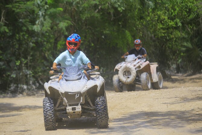 Top ATV's in Mexico includes Cenote, Ziplines, snack & transport. - ATV, Cenote, and Zipline: what the half-day really delivers