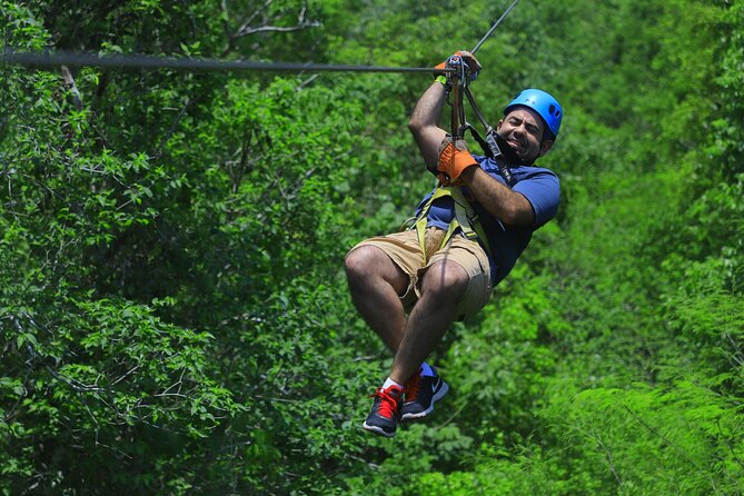 Top ATV's in Mexico includes Cenote, Ziplines, snack & transport. - Secret cenote stop: Mayan Xibalba lore and cold-water payback
