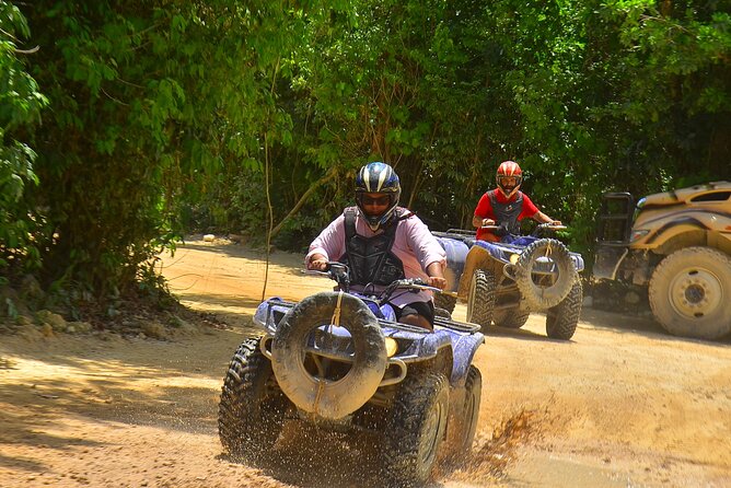 Top ATV's in Mexico includes Cenote, Ziplines, snack & transport. - Snack and water after the action: what’s really included