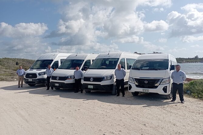 Transfer from Cancun airport to Cancun hotel zone 1 to 8 people - Inside the Ride: AC Vans, Comfortable Group Size, and Real-World Driver Service