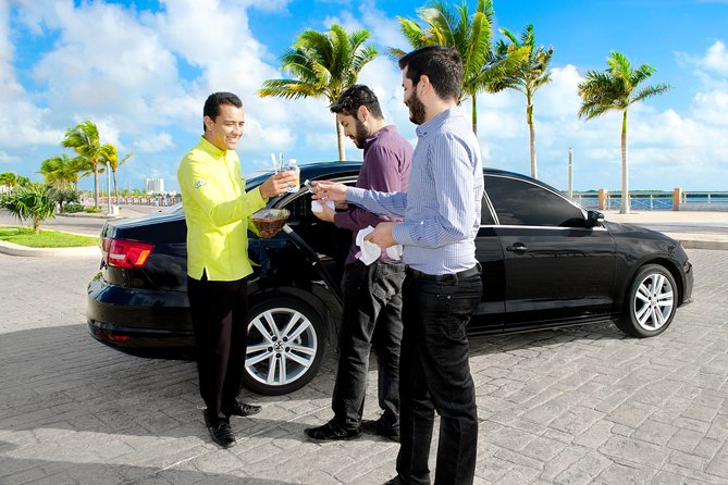 Transfers in Luxury Sedan from Cancun Airport - Key highlights before you land