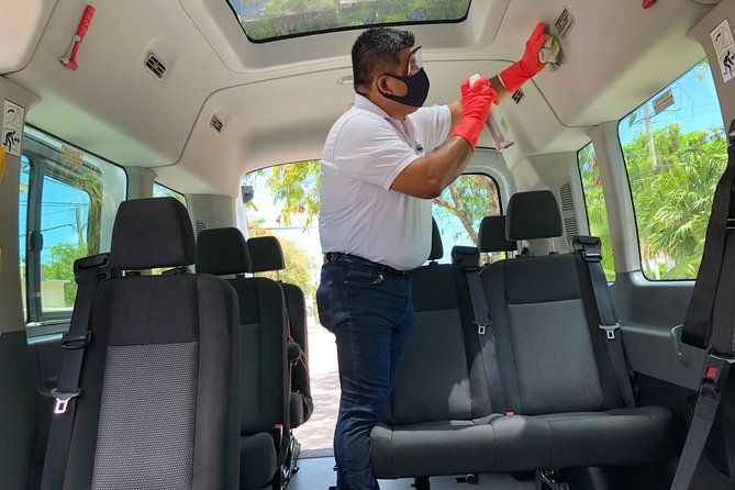Transportation from the Airport to Hotels in Cancun arrival only - What safety feels like in a chair-friendly setup