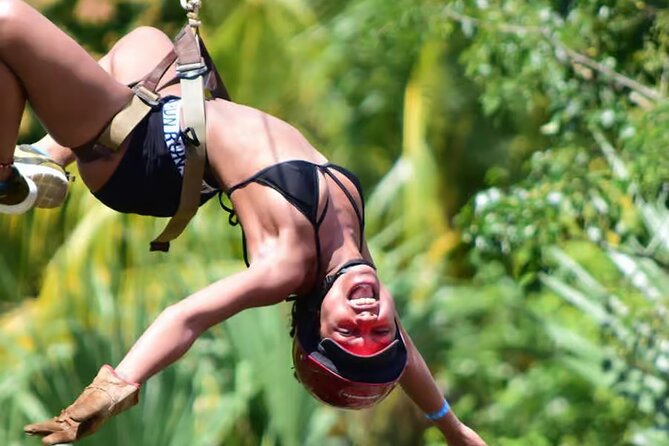 Tulum Adrenaline Tour ATV Ziplines and Cenote Swim Day - Key Highlights