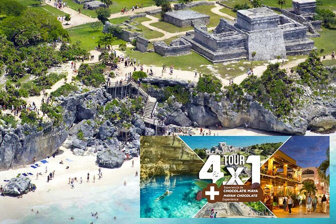 Tulum and Coba 4x1 with Cenote, Playa del Carmen, Mayan Village All Inclusive Tour - Why This 4x1 Route Makes Sense for First-Timers