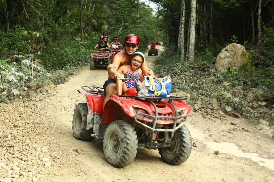 Tulum: ATV, Cenote, Zip lining and Rappelling Experience - Rappelling the tree roots: controlled adrenaline