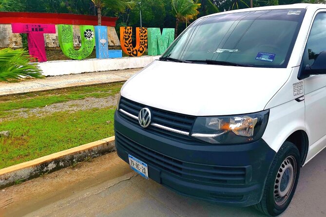 Tulum BEACH to Cancun / Tulum Airport-One Way-Max 9 PAX - Finding Your Driver at Tulum International Arrivals