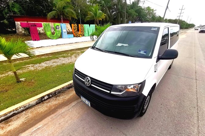 Tulum BEACH to Cancun / Tulum Airport-One Way-Max 9 PAX - The Air-Conditioned Ride: Comfort You’ll Actually Feel