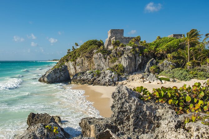 Tulum Ruins, Sea Turtles & Cenote Swim Adventure Tour - Tulum Ruins early access: views, Mayan details, and sweet-and-strong tastings