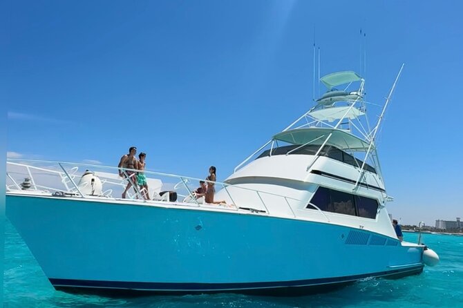 VIP YACHT up to 28 passengers - Isla mujeres snorkel - Key highlights at a glance
