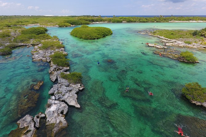 Visit Tulum Ruins, Yalku lagoon & cenote - Yalkú lagoon: where ocean-salty meets cenote-fresh